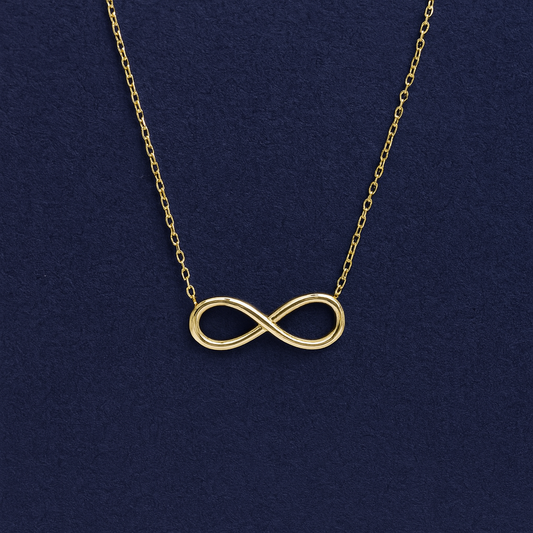 Infinity 18k Gold Anti Tarnish Necklace